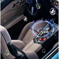 معطر جو يعمل بالطاقة الشمسية للسيارة بتصميم طائرة...