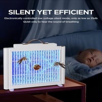 مصيدة ناموس و حشرات متنقلة تعمل بالشحن والكهرباء ص...