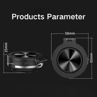 حامل جوال مغناطيسي 360 درجة قابل لتثبيت في اي مكان...