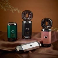 مبخرة الشعر الكترونية مشط تحتوي على رأسين للشعر وا...