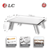 طاولة صغيرة قابلة للطي 16 سم خفيفة الوزن مناسبة لل...