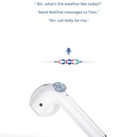 سماعة بلوتوث ايربودز AirPods من شركة SPON - ضمان 3...