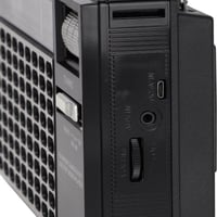 راديو زمان محمول بالطاقة الشمسية بـ 3 نطاقات وبطار...