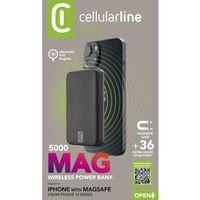 بطارية متنقلة باور بانك Cellularline لاسلكي ماج سي...