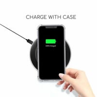 غطاء حماية شفاف مدعم الزوايا لهاتف ايفون 12 - iPho...