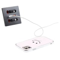 فيش جداري ذكي بتقنية GaN 20W مع كابلات مدمجة قابلة...