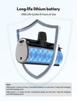 باور بانك محمول من نوع C شاحن RAVPower RP-PB1221 -...