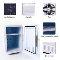 ثلاجة المكياج والجمال صغيرة لمستحضرات التجميل 4 لت...