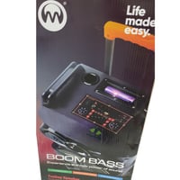 مكبر صوت سبيكر مع مايك لاسلكي في 50 واط مع اضاءة R...