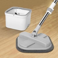 ممسحة أرضيات الذكية من ADDFIT مربعة مع دلو يعمل بن...