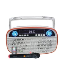 راديو بشكل انيق 20 واط مع مكبر صوت وميكرفون DLC-32...