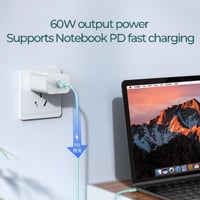 كيبل تايب سي - تايب سي pd من جيروم -1.2 متر - JOYR...