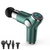 جهاز مساج وتدليك العضلات بحجم صغير , مزود بشاشة LE...