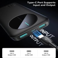 باور بنك JOYROOM بسعة 10000Amh وقوة 22.5 واط JR-PB...