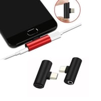 وصلة تايب سي الذكية مع منفذ السماعة و الشاحن توافق...