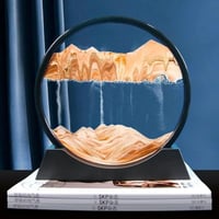 ساعة رملية بشكل دائري للديكور متحركة ديناميكية ثلا...