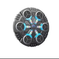 آلة الملاكمة الذكية المثبتة على الحائط مع القفازات...