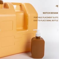 خزان ماء مع صنبور - جركل الرحلات سعة 20 لتر مع علب...