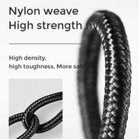 جيروم كيبل شحن سريع تايب سي 60w Type-C نايلون غير...