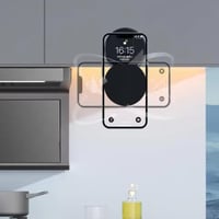 حامل جوال مغناطيسي قابل للتثبيت في اي مكان سطحي بس...