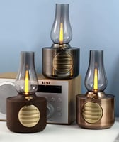 مكبر صوت بلوتوث سبيكر على شكل فانوس قديم مع اضاءة...