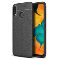 غطاء كفر حماية مرن اسود لجهاز سامسونج جالكسي A30 /...