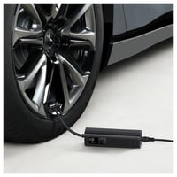 منفاخ كهربائي للسيارة محمول ذكي مع اضاءة LED ماركة...