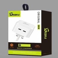 فيش جداري بمنفذين Type-C يدعم خاصية PD بقوة 35 واط...