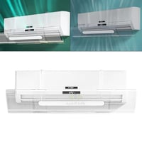 عاكس هواء مكيفات سبيلت بتصميم شفاف يمنع الهواء بشك...