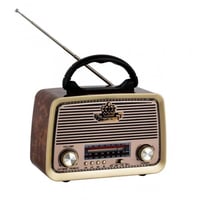 راديو زمان مع مكبر صوت بلوتوث مزود بمدخل ذاكرة و a...