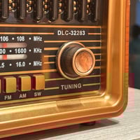 راديو زمان متنقل وسبيكر وبلوتوث مع ريموت و USB كلا...