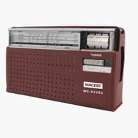 راديو زمان متنقل يدعم البلوتوث و USB كلاسيكي ضمان...