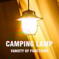 مصباح LED للتخييم قابل لاعادة الشحن تايب سي