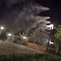 جهاز الرذاذ 20 متر مع مضخة ماء 60W و10 بخاخات تعمل...