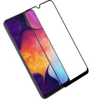 شاشة حماية زجاجية 5D بإطار أسود لهاتف سامسونج جالك...