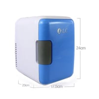 ثلاجة المكياج والجمال صغيرة لمستحضرات التجميل 4 لت...