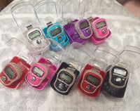 مجموعة من 12 قطعة من خواتم الاستغفار الرقمية المزي...