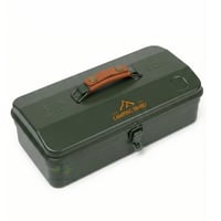 صندوق عزبة شاي حديد بكامل الاغراض مناسب للبر والكش...