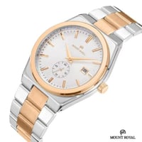 ساعه مونت رويال ساند ستورم بالمينا الابيض