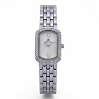 ساعة يد نسائية فضية كلاسيكية – أناقة بسيطة، ستانلس...