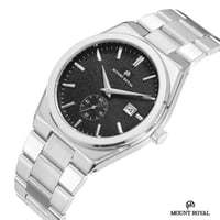 ساعه مونت رويال ساند ستورم بالمينا الاسود