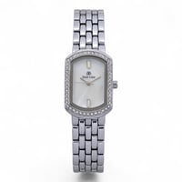 ساعة يد نسائية فضية كلاسيكية – أناقة بسيطة، ستانلس...