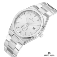 ساعه مونت رويال ساند ستورم بالمينا الابيض