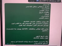 سوارة السبع احجار ذهب عيار ٢١ ( مقاس ١٥ سم )