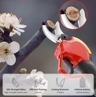 مقص تقليم الأشجار الكهربائي