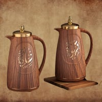 طقم ترامس بني للشاي والقهوة من رويال كاميل 0216885