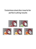 جهاز تحضير السلطة السريع 6×1 – تقطيع احترافي في ثو...