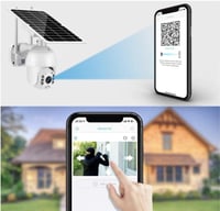 كاميرا مراقبة بالطاقة الشمسية