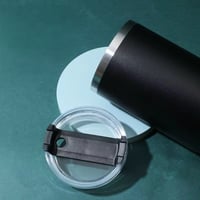 كوب قهوة ستانلس ستيل حراري 1200ml بحافظة حرارة وبر...