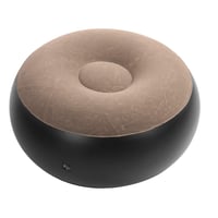 كرسي ومسند قدم قابلين للنفخ والطي